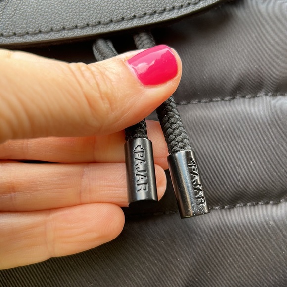 PAJAR nylon/leather backpack - Picture 4 of 12